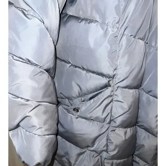 Steve Madden Womens Plus-size Chevron Puffer Jacket Sz 2X, Gently Used - Picture 4 of 10